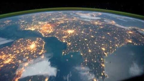The View from Space - Earth's Countries and Coastlines
