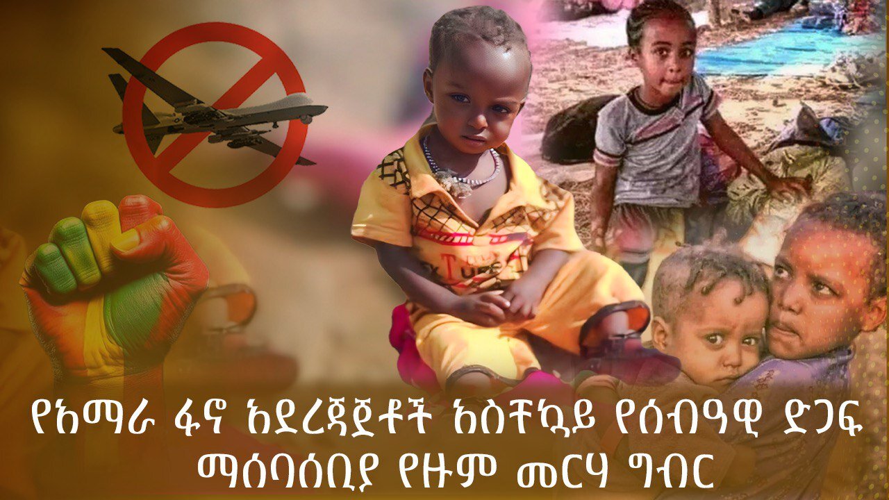 የአማራ ፋኖ አደረጃጀቶች አስቸኳይ የሰብዓዊ ድጋፍ ማሰባሰቢያ የዙም መርሀ ግብር