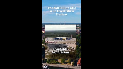 The $60 Billion CEO Who Lived Like a Student 🇸🇪 #ikea #stock