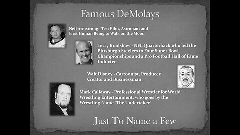 What is The DeMolay? SEE NOTES...