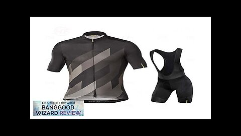 TENGOO Cycling Jersey Set Short Sleeve Jersey + Cycling Shorts With Seat Review