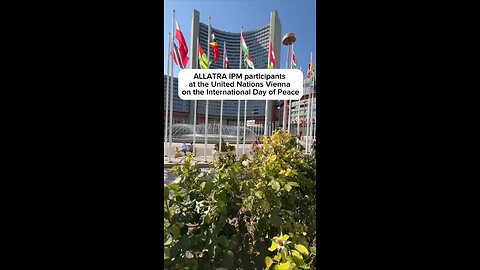 Representatives of ALLATRA IPM and Creative Society project at the Conference in Vienna #allatra