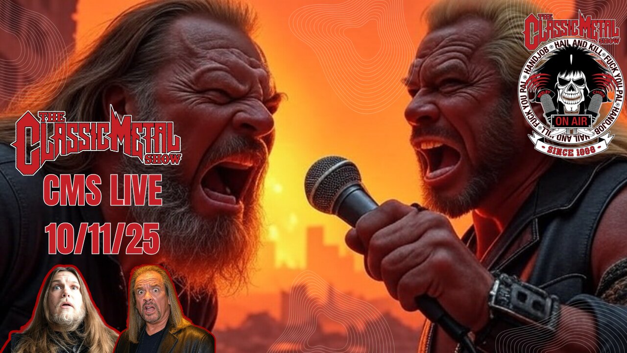 The Classic Metal Show LIVE! 10/11/25 (Full Show) (Rebroadcast)