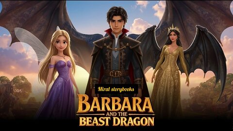 Barbara and the beast dragon | full short film in Hindi Dubbed | new fairytale movie in Hindi dubbed