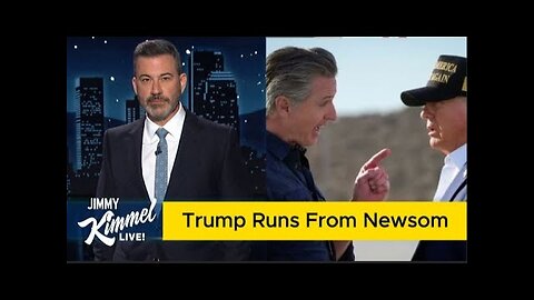 Christmas Lights, Burning Forests: Trump Runs From Newsom, Help, and Reality | Jimmy Kimmel
