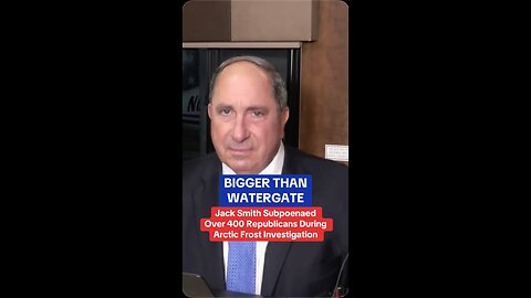 Jack Smith Subpoenaed Over 400 Republicans During Arctic Frost Investigation