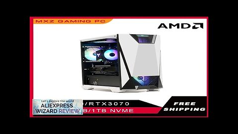 MXZ Gaming PC Ryzen 5 7600 RTX4070/3070 1TB NVME Desktop Computer Review