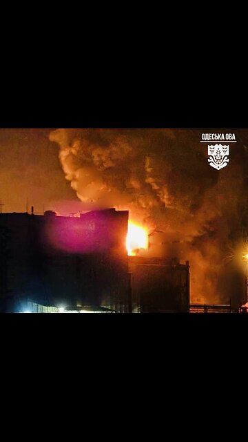 🇷🇺 🏹 ⚡️ Odessa On Fire Again and Again ⚡️