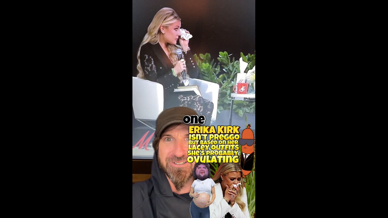 #ErikaKirk Is NOT Pregnant yet she still dresses like she’s ovulating
