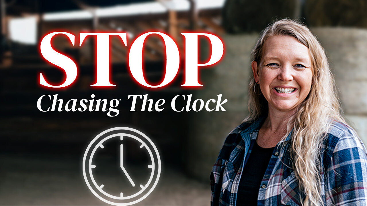 Stop Scheduling Your Homestead (Do This Instead)