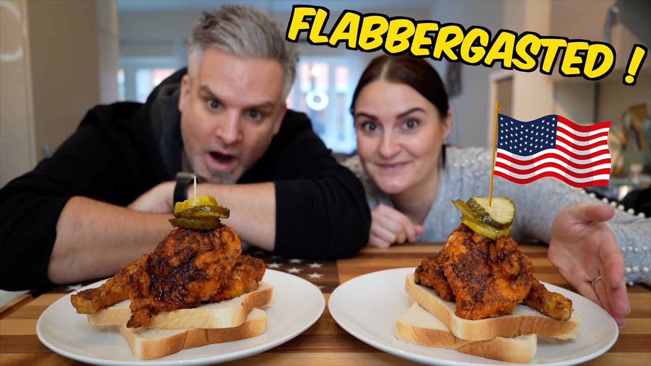 Brits Try [NASHVILLE HOT CHICKEN] *We Were FLABBERGASTED* !!!