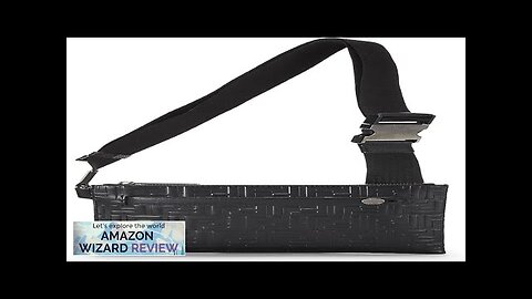 FENDI Pre-Loved Black Zucca Leather Waist Pouch BlackAn ultra-modern version of the waist Review