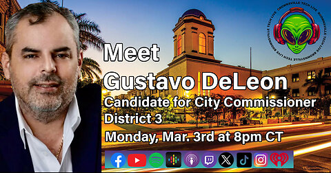 Meet Gustavo DeLeon - Candidate for City Commissioner for District 3