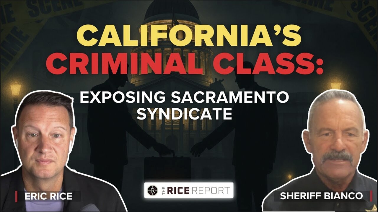 Can THIS Man Save California? Sheriff Bianco Goes Off