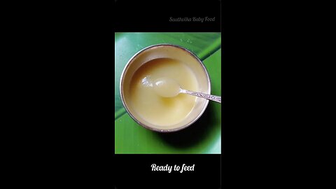 6 to 9 months baby food__ Apple Puree #babyfood #viralvideo #shorts #trending