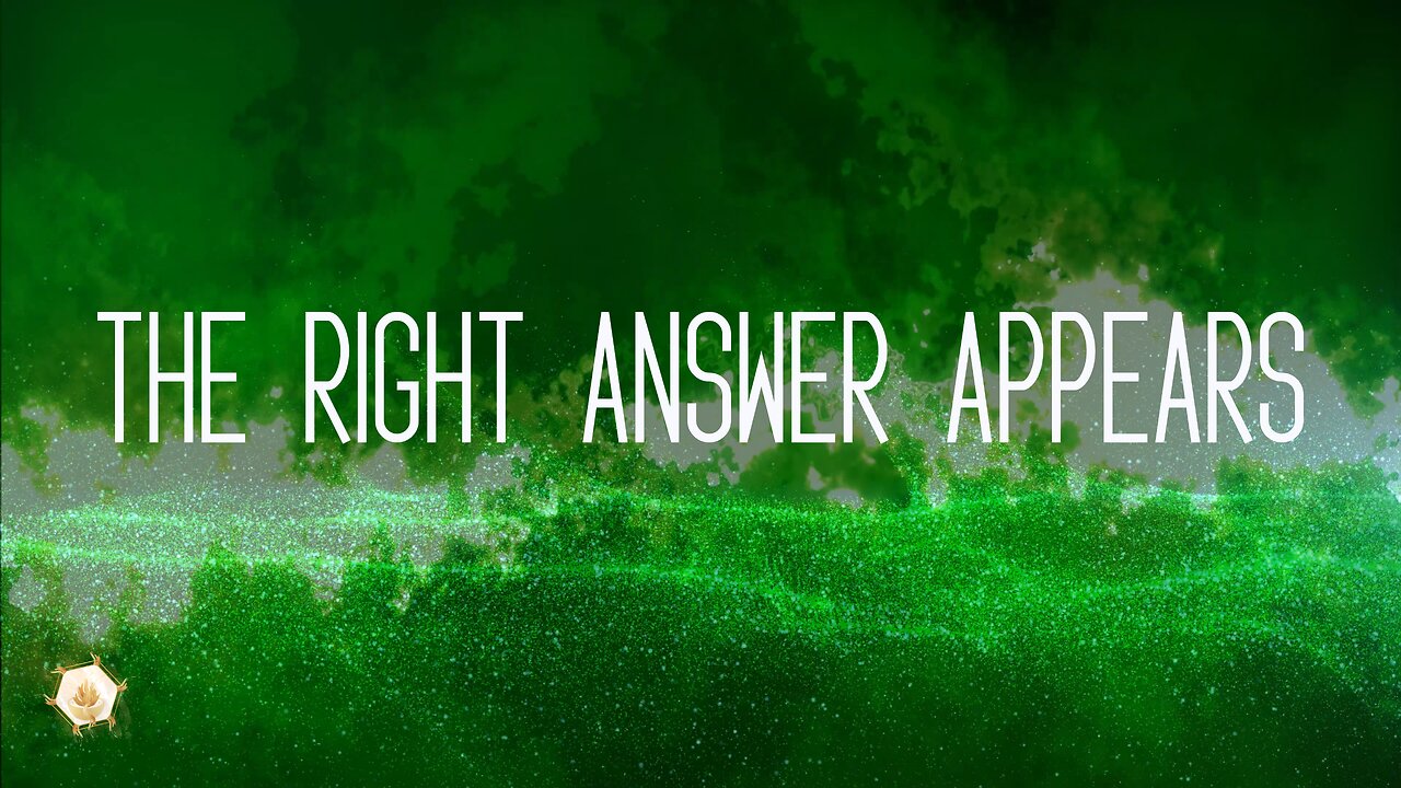 The Right Answer Appears 423hz