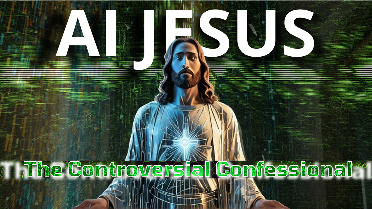 Is This The Image of The Beast? AI Jesus: The Controversial Confessional!