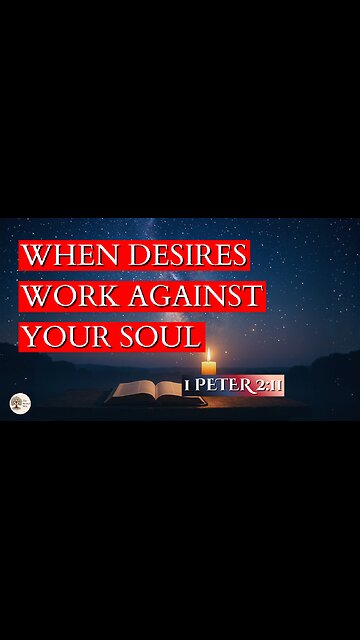 When Desires Work Against Your Soul | 1 Peter 2:11