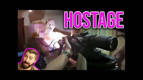 Cop SMOKES Hostage Taker POINT BLANK
