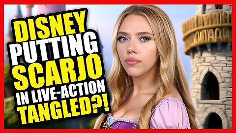 Disney Making Live-Action 'Tangled' Starring SCARJO?! | Clownfish TV
