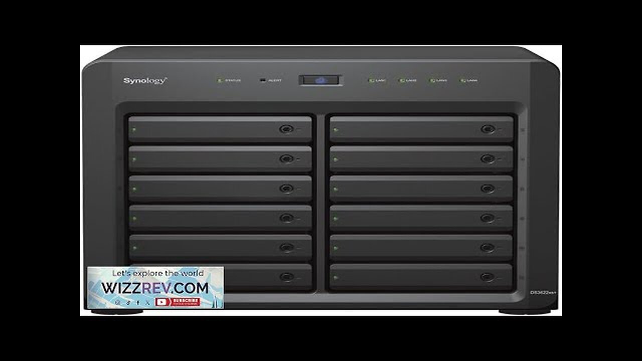 Synology DiskStation DS3622xs+ NAS Server with Xeon 2.2GHz CPU 48GB Memory 264TB Review