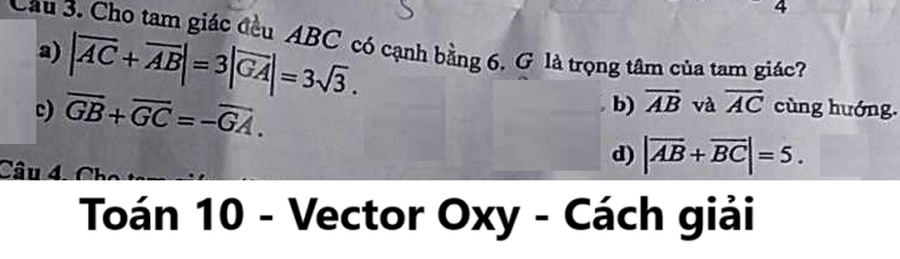 Toán 10: Cho hàm số f(x) có đồ thị như hình vẽ là phương trình bậc 2 - Đúng/Sai