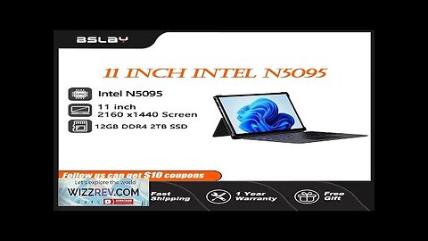 Tablet 11 Inch Intel N5095 2 In 1 12GB RAM 2TB SSD Review