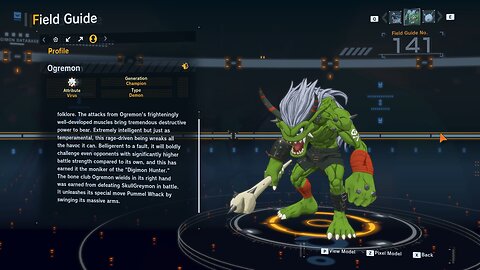 ogremon all digivolution/de-digivolution/profile Digimon Story Time Stranger