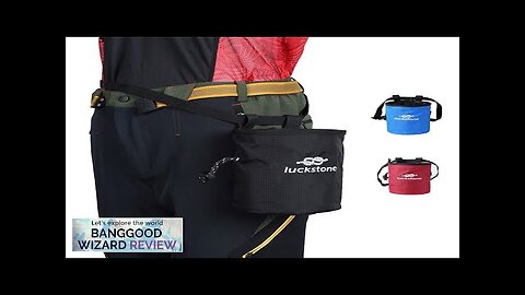 Outdoor Adjustable Waist Belt Chalk Bag Mg Powder Storage Pouch for Rock Review