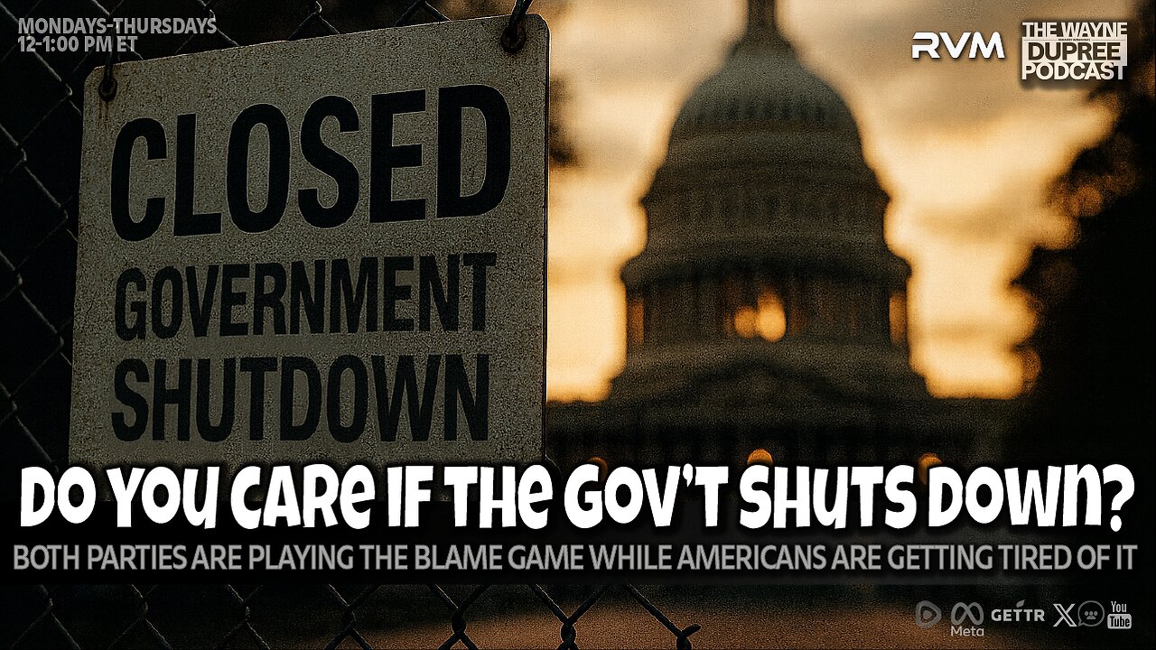 E2164: What's It Going To Be? Gov't Shutdown Or Not? 9/30