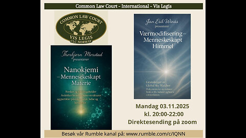 3.11.25: Chemtrails med Winås og Nanotech med Morstad