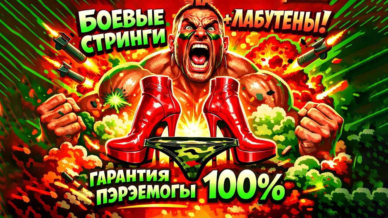 Боевые стринги + лабутены = формула абсолютной пэрэмогы