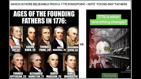 1776 IS WHEN EVERYTHING CHANGED - TARTARIA FOUND-ED AS AMERICA