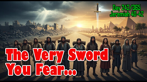 Day 242/365 - The Governor, the Traitor, and the Crossroads 🗺️👣 #biblerecapdaily1 #jeremiah