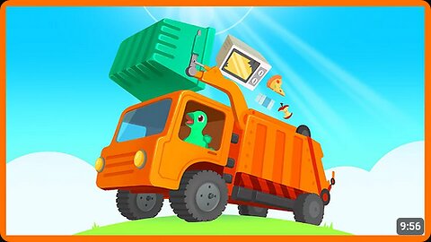 Dinosaur Garbage Truck - Out now! - New Truck Games for Kids _ Kids Games _ @Yateland