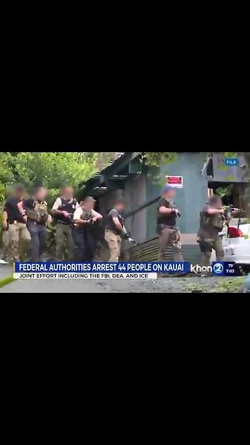 ICE Raids Reported on Hawaii’s Kauai Island