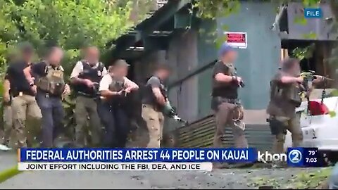 ICE Raids Reported on Hawaii’s Kauai Island