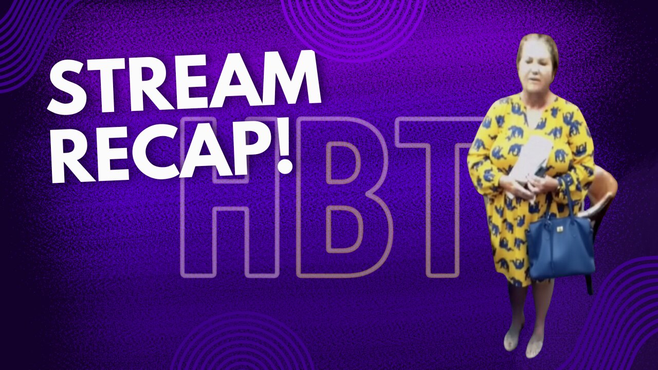 Stream Recap with my Sister!