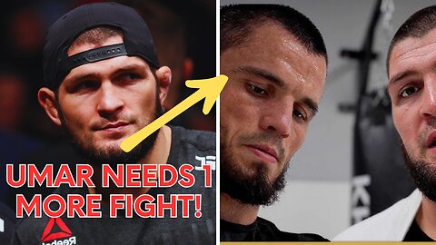 Khabib says Umar needs ONE more fight before Title!