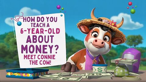How Do You Teach a 6-Year-Old About Money? Meet Connie the Cow!