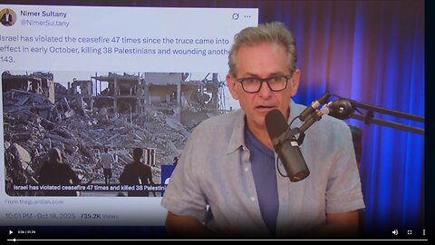 Israel violated ceasefires 47 times since October truce and killed 38 Palestinians▮The Jimmy Dore Show