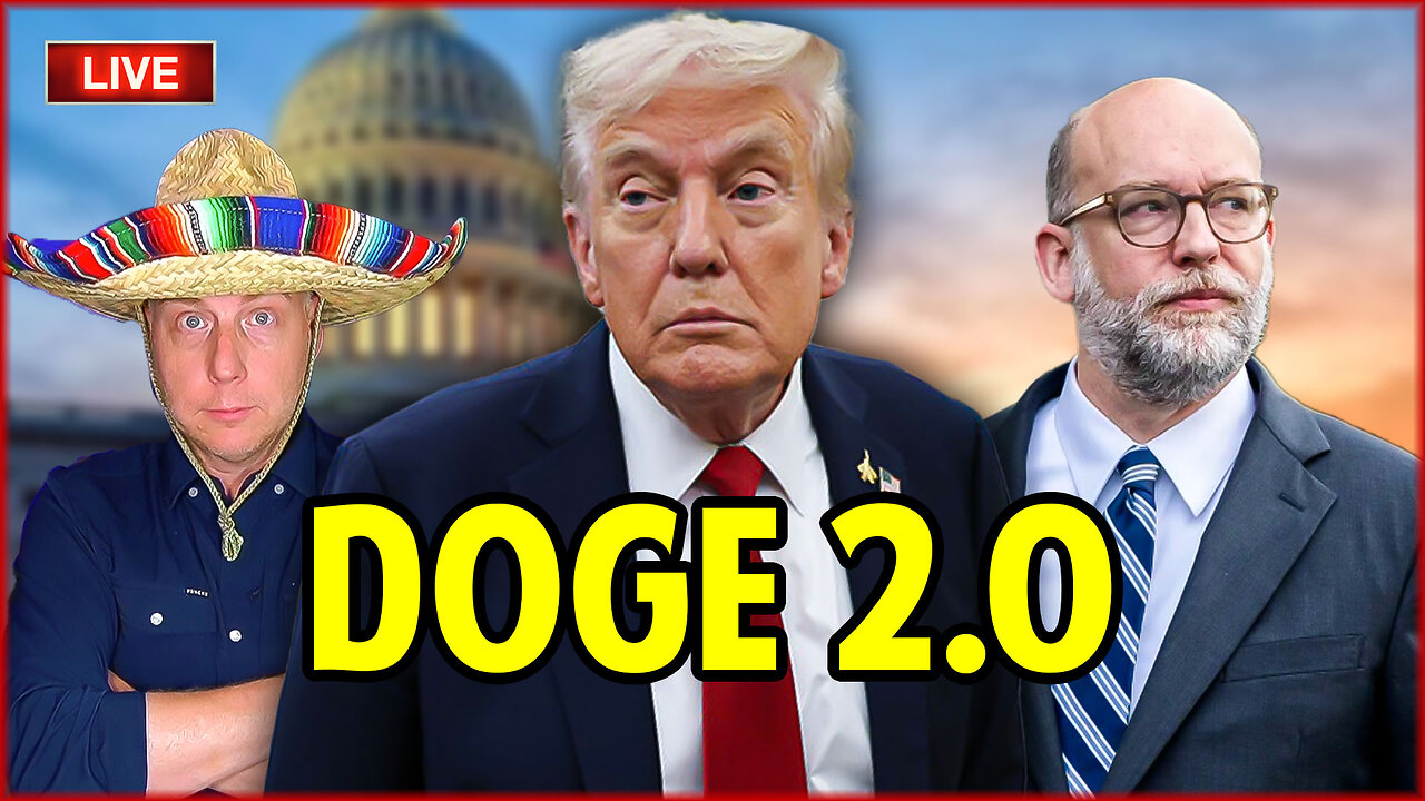 🔴 Trump Launches DOGE 2.0 Amid Schumer Shutdown