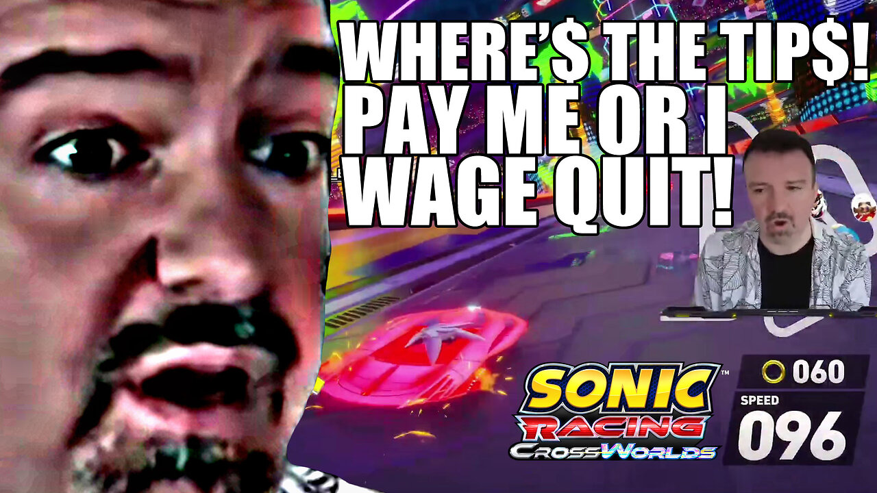 DSP On the Verge of Wage Quitting Sonic CrossWorlds! Begs & Rage Nonstop Over Low Support!! 09-29-25