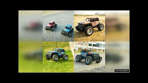 JJRC Q181 1/20 2.4GHz 30KM/h RC Car Truck with LED Lights High Review