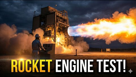 INSANE Rocket Engine Test Caught on Camera — Scientist Pushes Engine to the Limit!