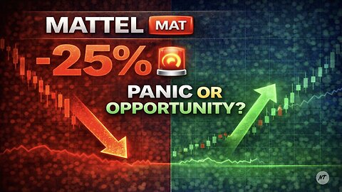 Mattel (MAT) Crashes 25% – Panic or Buying Opportunity? 🚨