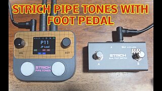 STRICH Pipe Tones Pocket Multi Effects Processor with Foot Pedal