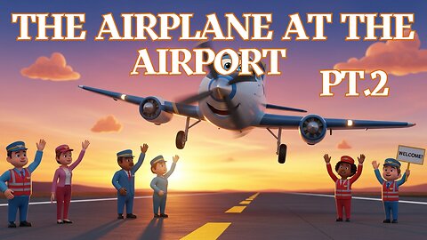 The Airplane at the Airport Pt.2 - Fun Kids Sing-A-Long