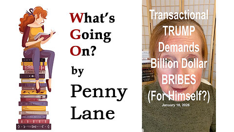 Transactional Trump DEMANDS Billion Dollar BRIBES (For Himself?)