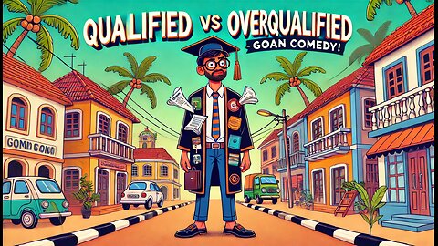 Qualified vs Overqualified – Goan Comedy by Selvy | Funniest Goan Konkani Comedy